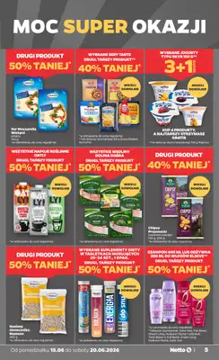 Netto - gazetka promocyjna Gazetka Spożywcza od poniedziałku 15.06 do soboty 20.06 - strona 5