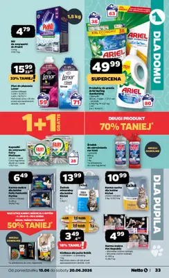Netto - gazetka promocyjna Gazetka Spożywcza od poniedziałku 15.06 do soboty 20.06 - strona 33