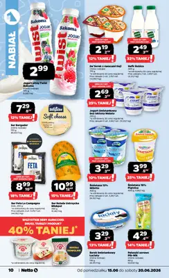 Netto - gazetka promocyjna Gazetka Spożywcza od poniedziałku 15.06 do soboty 20.06 - strona 10