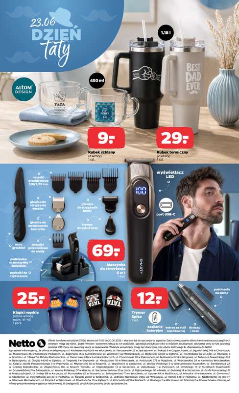 Netto - gazetka promocyjna Inspiracje tygodnia Prezenty na Dzień Taty  do soboty 20.06 - strona 3