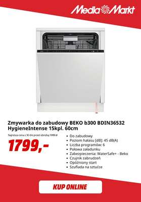 Media Markt - gazetka promocyjna -40% na drugi, tańszy produkt Beko w zestawie od czwartku 11.06 do wtorku 30.06 - strona 6