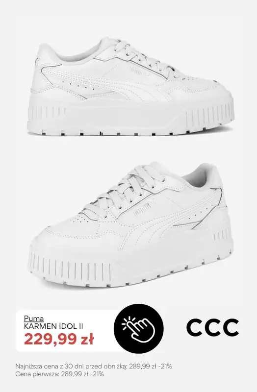 CCC - gazetka promocyjna Do -50% na sneakersy damskie od piątku 12.06 do piątku 31.07 - strona 2
