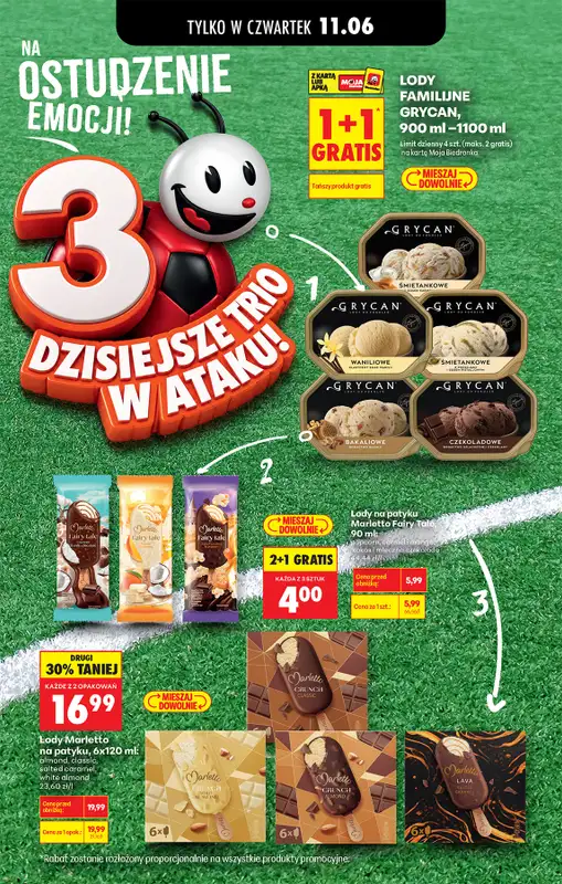 Biedronka - gazetka promocyjna Tylko w czwartek od czwartku 11.06 do czwartku 11.06 - strona 4