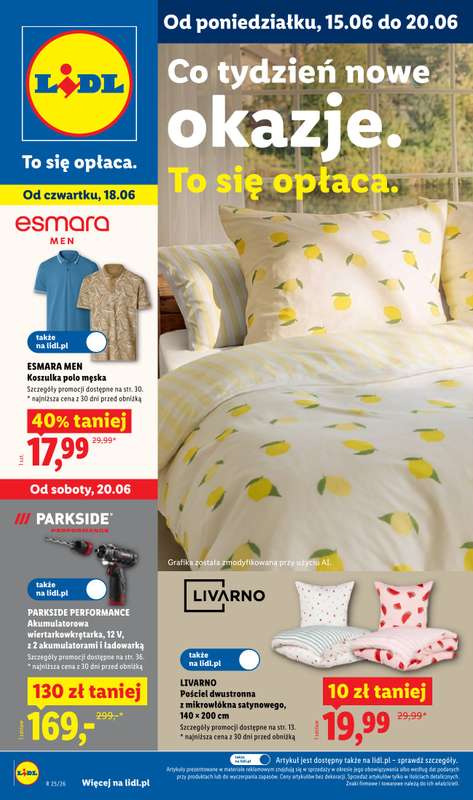 Lidl - gazetka promocyjna Katalog od poniedziałku 15.06 do soboty 20.06