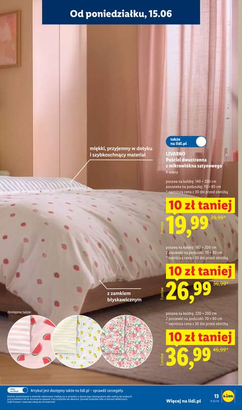 Lidl - gazetka promocyjna Katalog od poniedziałku 15.06 do soboty 20.06 - strona 15