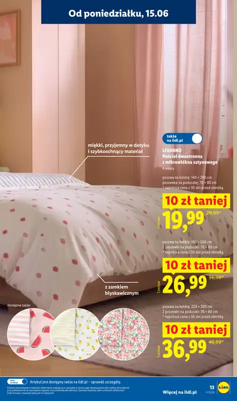Lidl - gazetka promocyjna Katalog od poniedziałku 15.06 do soboty 20.06 - strona 15