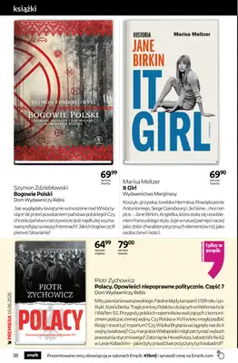 Empik - gazetka promocyjna Tom kultury: książki od środy 03.06 do wtorku 16.06 - strona 38