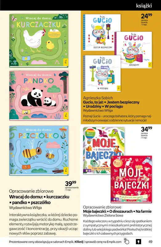 Empik - gazetka promocyjna Tom kultury: książki od środy 03.06 do wtorku 16.06 - strona 49