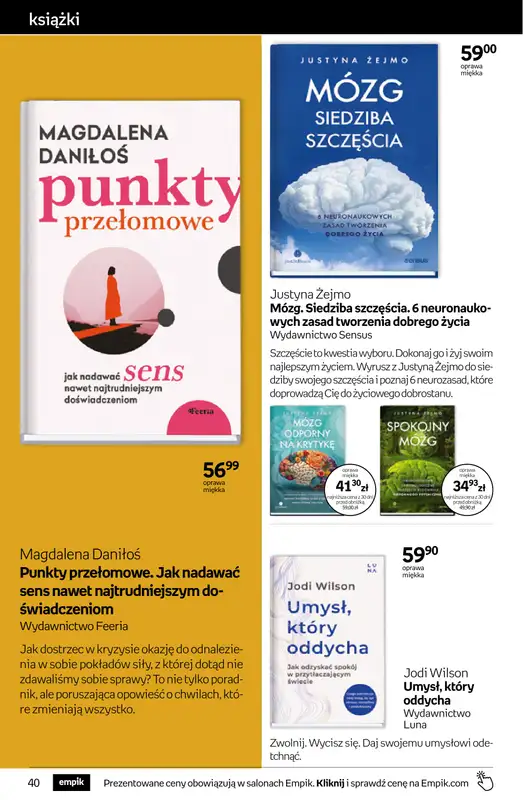 Empik - gazetka promocyjna Tom kultury: książki od środy 03.06 do wtorku 16.06 - strona 40