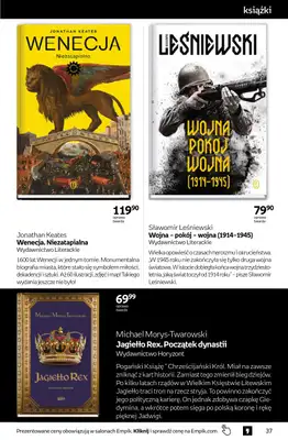 Empik - gazetka promocyjna Tom kultury: książki od środy 03.06 do wtorku 16.06 - strona 37