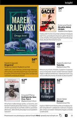 Empik - gazetka promocyjna Tom kultury: książki od środy 03.06 do wtorku 16.06 - strona 21