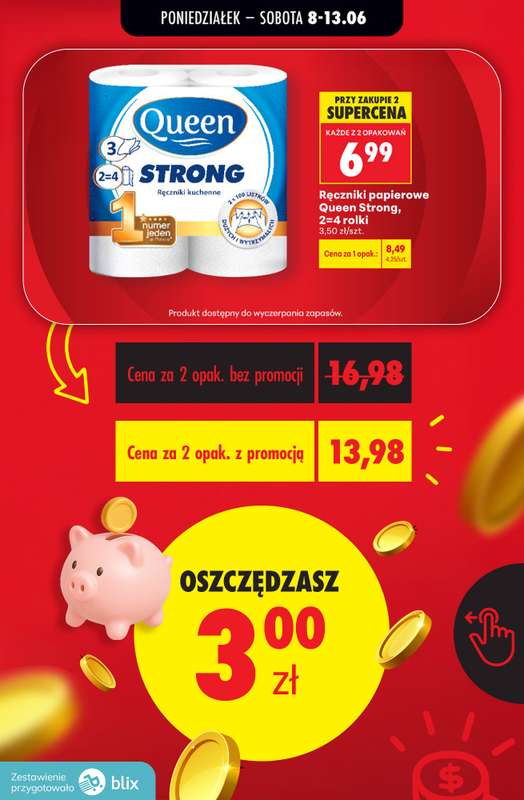 Biedronka - gazetka promocyjna Przeliczamy promocje! od czwartku 11.06 do soboty 13.06 - strona 9