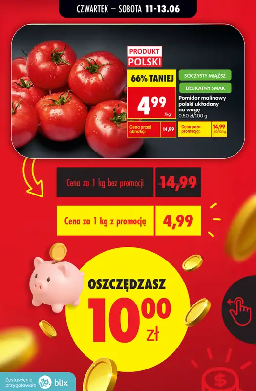 Biedronka - gazetka promocyjna Przeliczamy promocje! od czwartku 11.06 do soboty 13.06 - strona 7