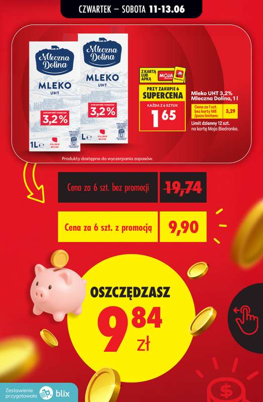 Biedronka - gazetka promocyjna Przeliczamy promocje! od czwartku 11.06 do soboty 13.06 - strona 5