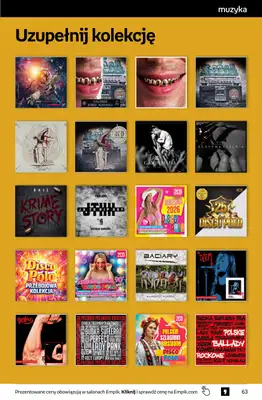 Empik - gazetka promocyjna Tom kultury: muzyka od środy 03.06 do wtorku 16.06 - strona 11
