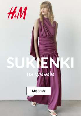 H&M - gazetka promocyjna Sukienki na wesele od piątku 12.06 