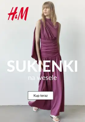 H&M - gazetka promocyjna Sukienki na wesele od piątku 12.06 