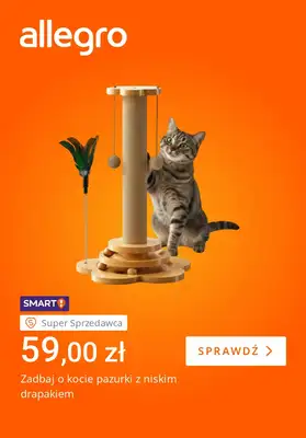 Allegro - gazetka promocyjna Rozpieść swojego kota od piątku 12.06 do piątku 19.06