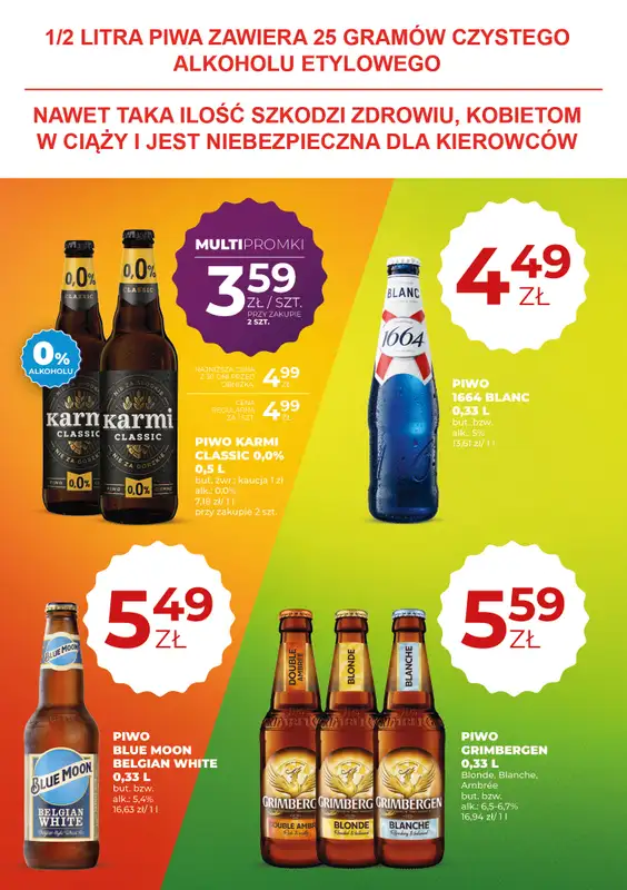 Duży Ben - gazetka promocyjna Gazetka piwna od czwartku 11.06 do środy 24.06 - strona 10
