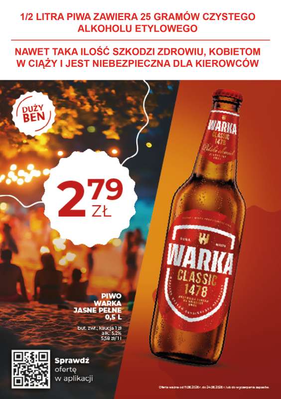 Duży Ben - gazetka promocyjna Gazetka piwna od czwartku 11.06 do środy 24.06 - strona 3