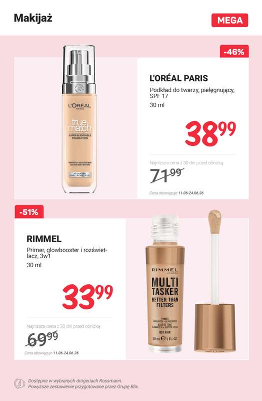 Rossmann - gazetka promocyjna Nowe MEGA promocje nawet do -51% od czwartku 11.06 do środy 17.06 - strona 2