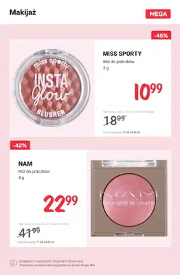 Rossmann - gazetka promocyjna Nowe MEGA promocje nawet do -51% od czwartku 11.06 do środy 17.06 - strona 4
