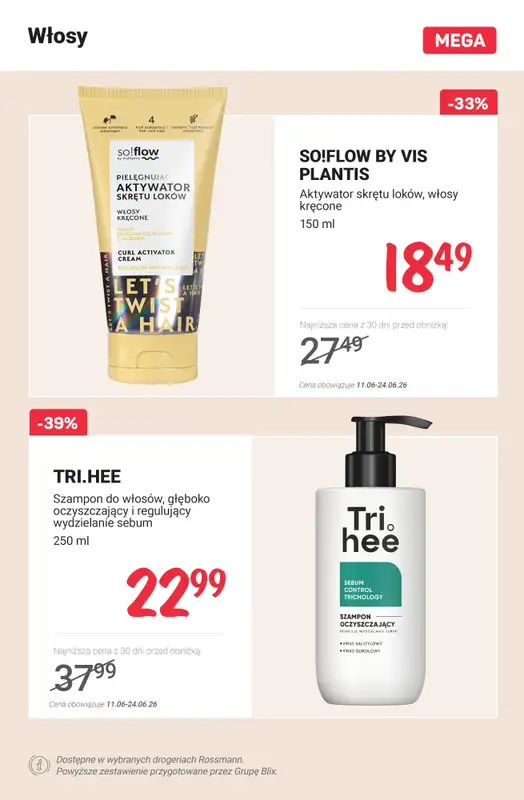Rossmann - gazetka promocyjna Nowe MEGA promocje nawet do -51% od czwartku 11.06 do środy 17.06 - strona 10