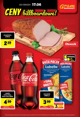 Gram Market - gazetka promocyjna Cały tydzień niskie ceny od piątku 12.06 do środy 17.06 - strona 3