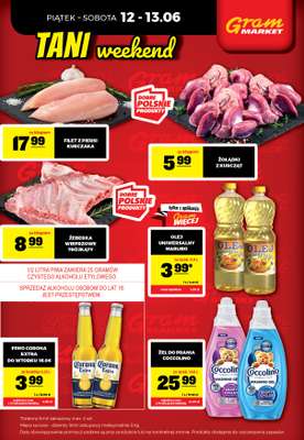 Gram Market - gazetka promocyjna Cały tydzień niskie ceny od piątku 12.06 do środy 17.06 - strona 2