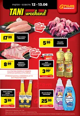 Gram Market - gazetka promocyjna Cały tydzień niskie ceny od piątku 12.06 do środy 17.06 - strona 2