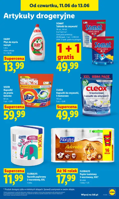 Lidl - gazetka promocyjna Oferta od czwartku od czwartku 11.06 do soboty 13.06 - strona 93