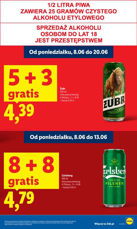 Lidl - gazetka promocyjna Oferta od czwartku od czwartku 11.06 do soboty 13.06 - strona 23