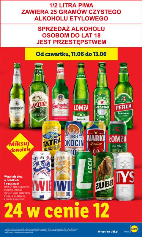 Lidl - gazetka promocyjna Oferta od czwartku od czwartku 11.06 do soboty 13.06 - strona 13