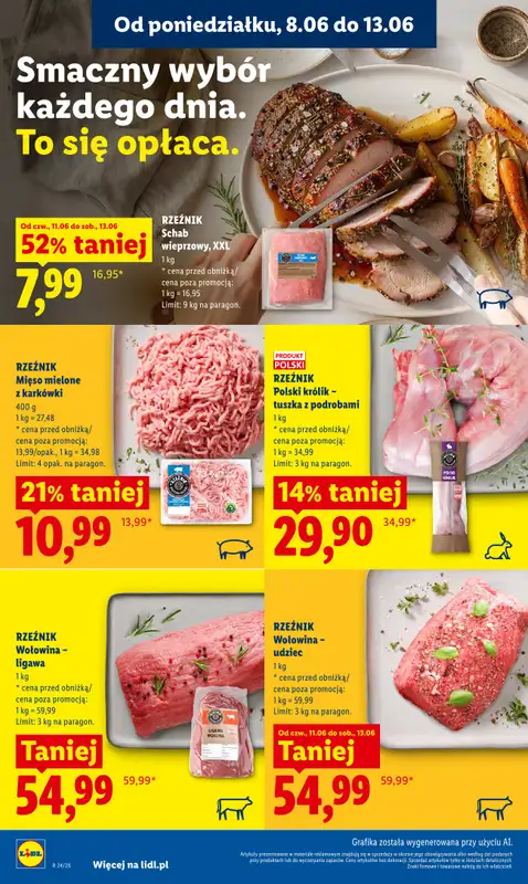 Lidl - gazetka promocyjna Oferta od czwartku od czwartku 11.06 do soboty 13.06 - strona 56
