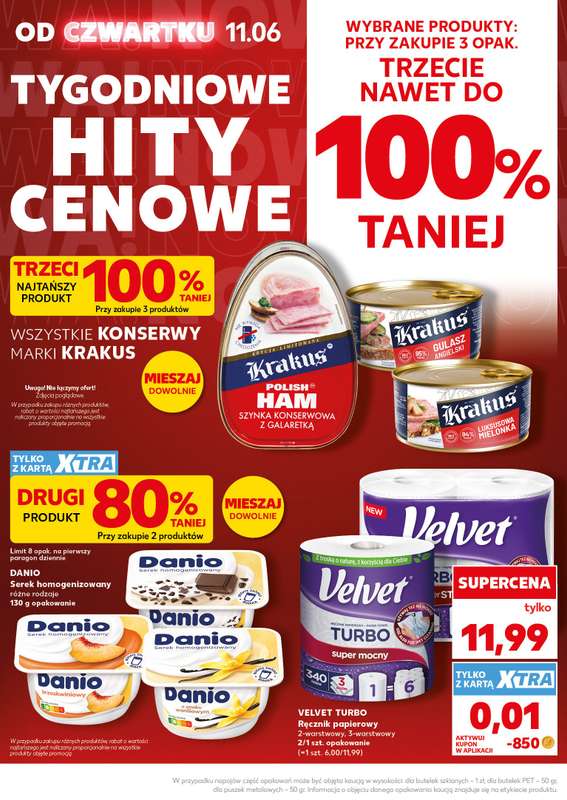 Kaufland - gazetka promocyjna Oferta Kaufland - SUPER SOBOTA od soboty 13.06 do soboty 13.06 - strona 4