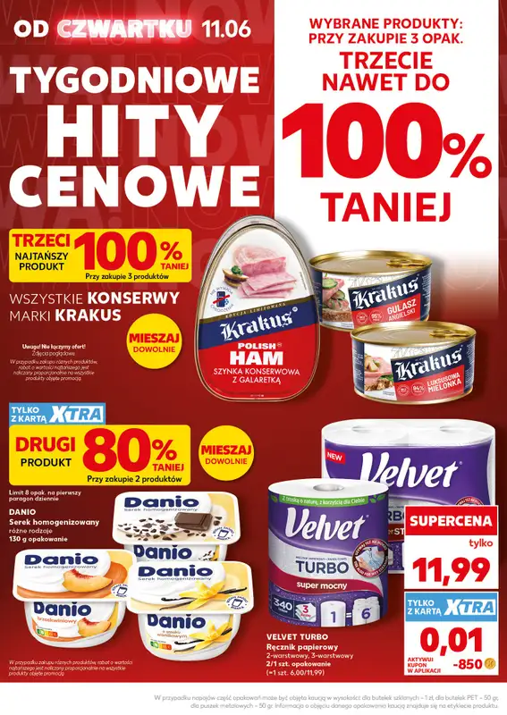Kaufland - gazetka promocyjna Oferta Kaufland - SUPER SOBOTA od soboty 13.06 do soboty 13.06 - strona 4