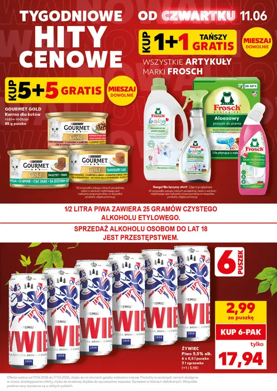 Kaufland - gazetka promocyjna Oferta Kaufland - SUPER SOBOTA od soboty 13.06 do soboty 13.06 - strona 5