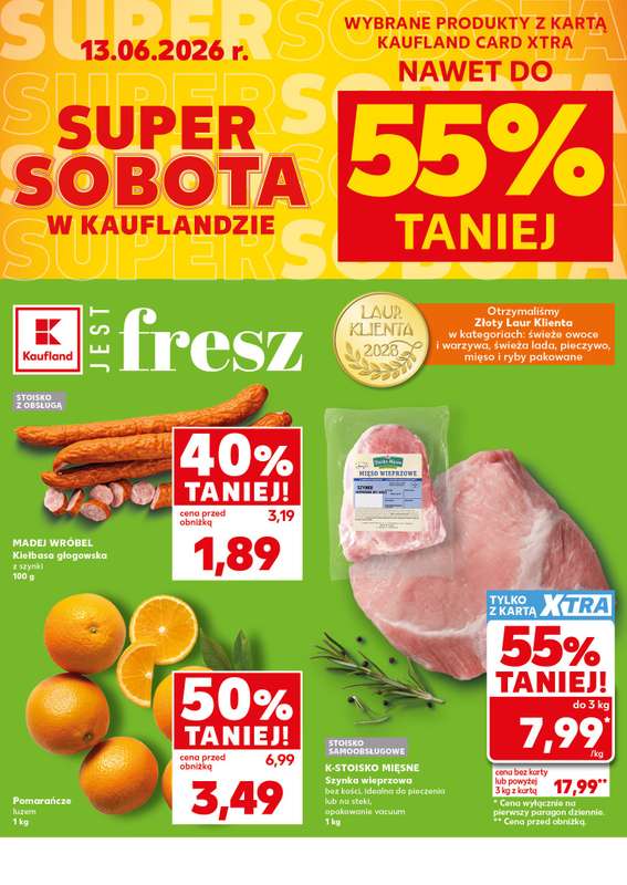 Kaufland - gazetka promocyjna Oferta Kaufland - SUPER SOBOTA od soboty 13.06 do soboty 13.06 - strona 2