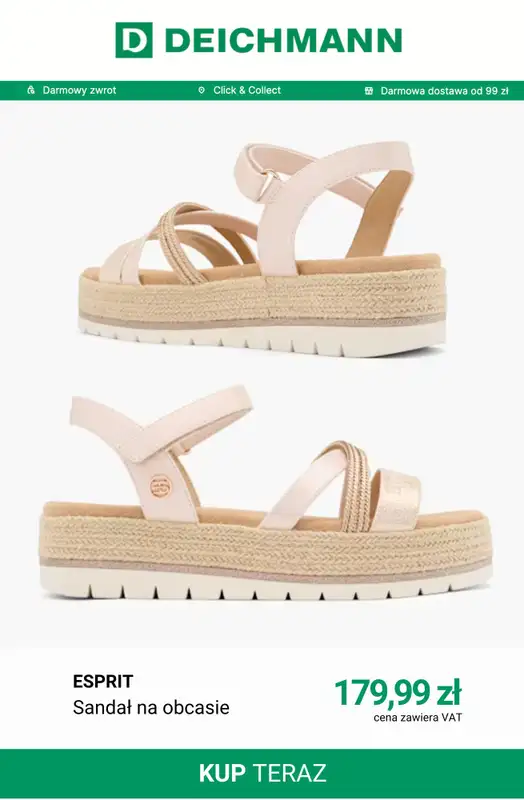 Deichmann - gazetka promocyjna BESTSELLERY damskie od czwartku 11.06  - strona 8