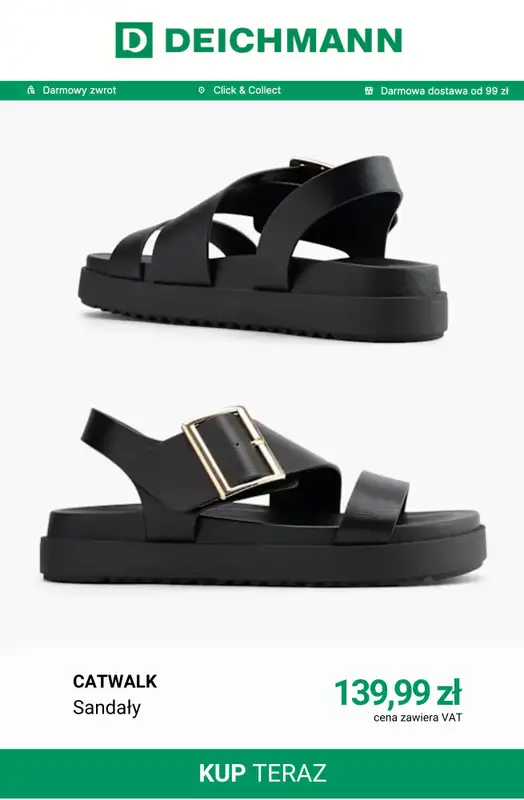 Deichmann - gazetka promocyjna BESTSELLERY damskie od czwartku 11.06  - strona 10