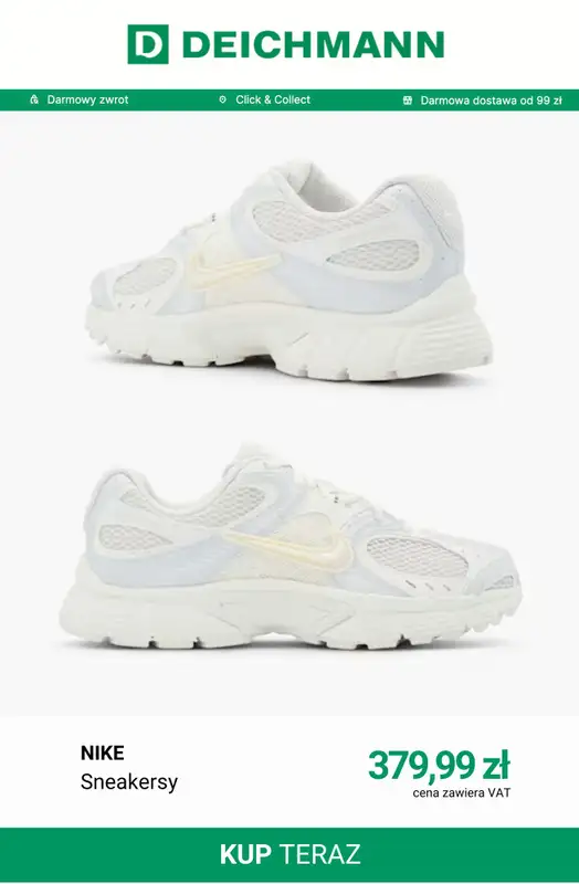 Deichmann - gazetka promocyjna Sneakersy Nike dla niej od piątku 12.06  - strona 2