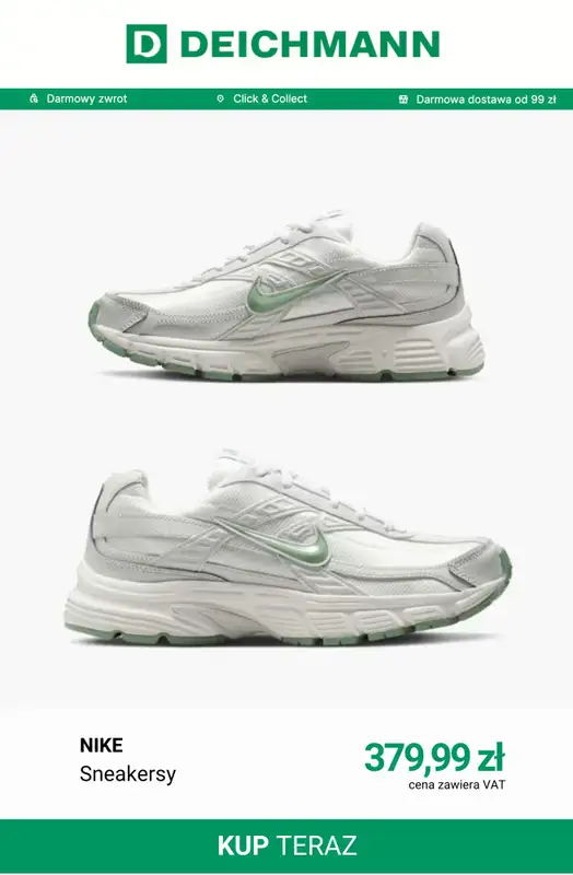 Deichmann - gazetka promocyjna Sneakersy Nike dla niej od piątku 12.06  - strona 12