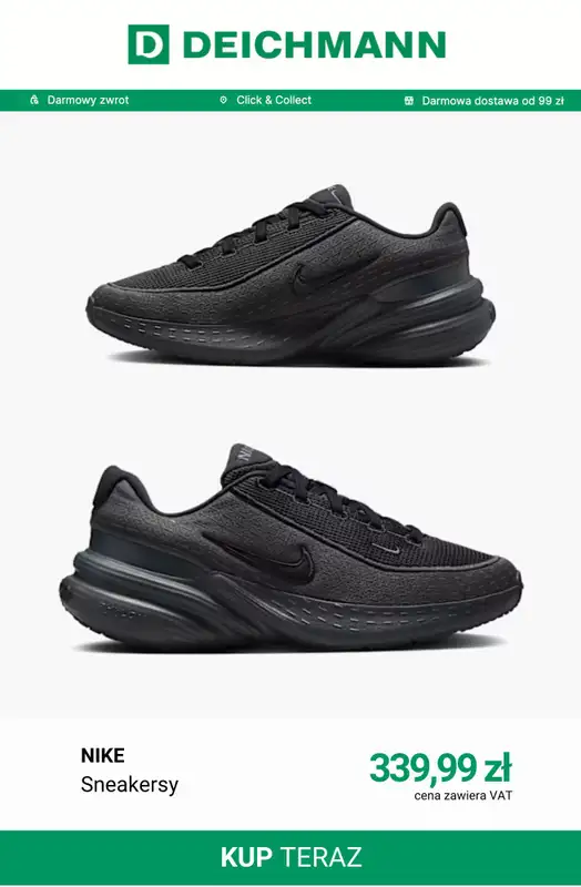 Deichmann - gazetka promocyjna Sneakersy Nike dla niej od piątku 12.06  - strona 11