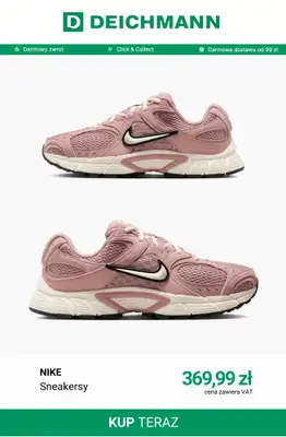 Deichmann - gazetka promocyjna Sneakersy Nike dla niej od piątku 12.06  - strona 10