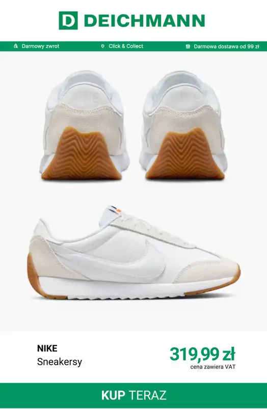 Deichmann - gazetka promocyjna Sneakersy Nike dla niej od piątku 12.06  - strona 8