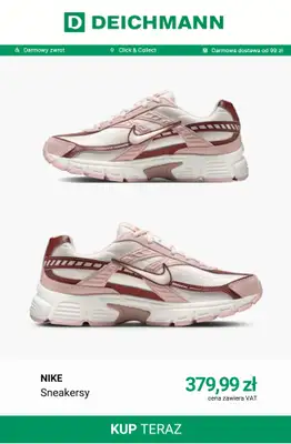 Deichmann - gazetka promocyjna Sneakersy Nike dla niej od piątku 12.06  - strona 4