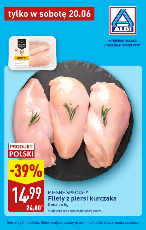 Aldi - gazetka promocyjna Najlepsze oferty na sobotę w Aldi!   - strona 3