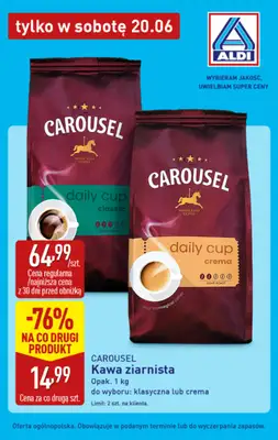 Aldi - gazetka promocyjna Najlepsze oferty na sobotę w Aldi! od soboty 20.06 do soboty 20.06 - strona 4