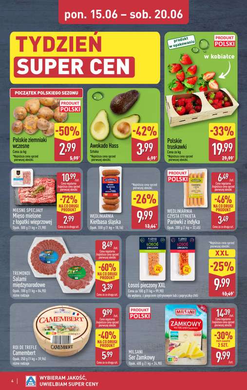 Aldi - gazetka promocyjna Weekend super cen w Aldi! od czwartku 18.06 do soboty 20.06 - strona 4
