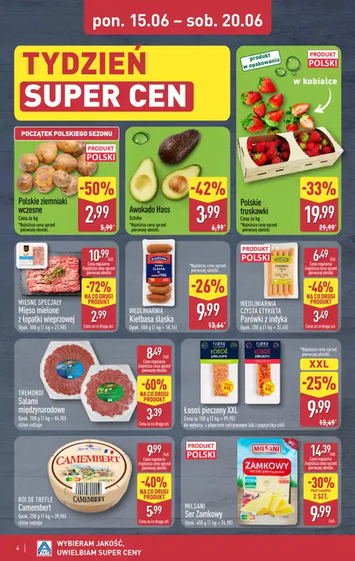 Aldi - gazetka promocyjna Weekend super cen w Aldi! od czwartku 18.06 do soboty 20.06 - strona 4